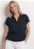 Street One Blusenshirt mit Hemdkragen und Elastiksaum Blau (A34676517502)