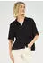 Street One Hemdbluse Crinkle-Struktur Schwarz (F34666210001)