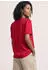 Street One Kurzarm Bluse mit Split Neck und Knöpfen Rot (A34664217504)