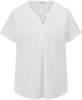 Peter Hahn Long-Bluse weiß (124696)