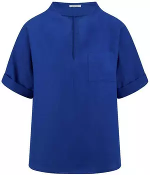 Peter Hahn Bluse zum Schlupfen blau (126889)