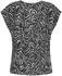Lascana Schlupfbluse mit Zebraprint (83635226) schwarz/creme