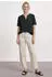 Street One Basic Bluse Unifarbe mit Split Neck (A346633) deep bound grün