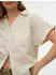 Vero Moda VMTHILDE Bluse (10345608) silver lining/snow white