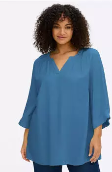 Sheego Longbluse (49148210) topas