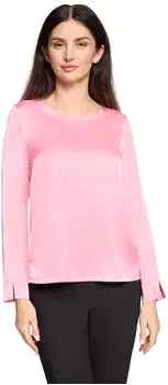 Betty Barclay Satinbluse mit U-Boot-Ausschnitt (52381421) sea pink