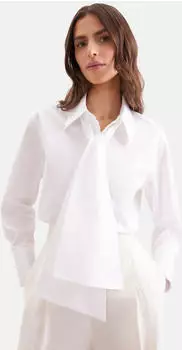 Seidensticker Hemdbluse 1/1 Kragen (18933221) weiß