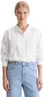 Marc O'Polo 5000010691, Marc O'Polo Damen Bluse aus Baumwoll-Satin 40 wei&szlig;