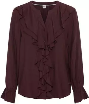 BRAX VIVE Klassische Bluse (79073733) blackberry violet