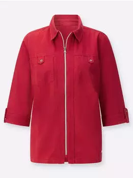 Witt Weiden Denim Bluse erdbeere