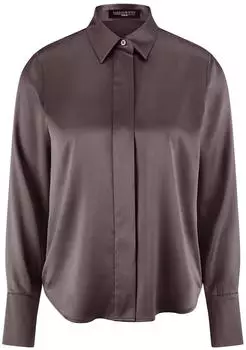 Peter Hahn Bluse Seide Fadenmeister Berlin lila (120799)