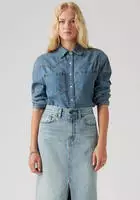 Levis A7244-0075, Levis TEODORA WESTERN SHIRT blue female