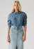 Levi's Teodora Lightweight Western Shirt (A7244) blue denim