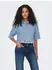 Only ONLCLEO LIFE SS CROP DNM SHIRT Jeansbluse mit Wascheffekt, Regular Fit (ONL9unn003000004) light blau denim