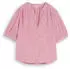 Tom Tailor 1049798 Klassische Bluse Regular Fit melone/offwhite