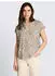 Tom Tailor Webhose mit Allover-Muster, weites Bein (1051083015) olive big flower/beige/weiß