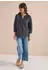 Cecil Langarmbluse aus Leinenmix Lockere Passform (21353659) volcanic grey