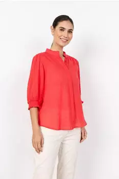 Soyaconcept SC-FABIANA 3 Kurzarmbluse (417254030) bittersweet