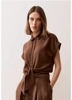 More & More Regular Fit Bluse cool chocolate