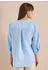 Cecil Linen Shirt Bluse (98323019) fresh water blue