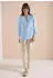 Cecil Linen Shirt Bluse (98323019) fresh water blue
