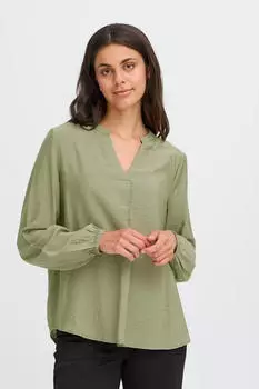 Fransa FRARIANA Langarmbluse dusty olive