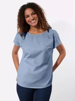 Witt Weiden Baumwollbluse bleu