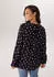 Aniston Bluse Tunika Regular Fit Langarm schwarz/weiß