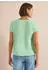 Cecil Kurzarmbluse mit Strukturmix (26328762) juicy lime