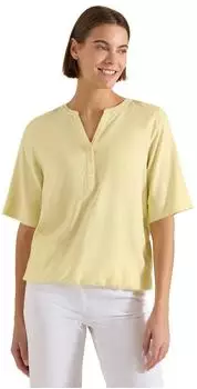 Cecil Schlupfbluse mit elastischem Saum (B346667) light buttermilk yellow