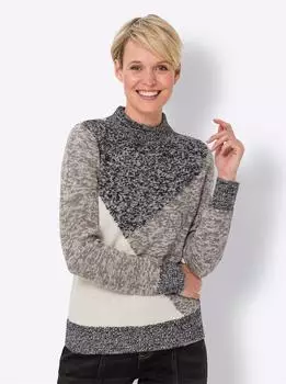 Witt Weiden Klassische Slip-on Bluse Kurzarm (183547) kalkmint-weiß