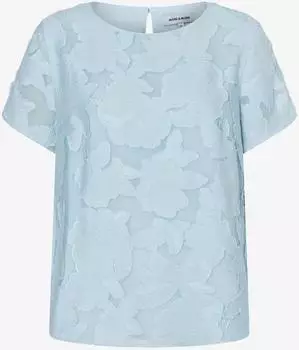 More & More Bluse Regular Fit (MAM5453002000001) hellblau