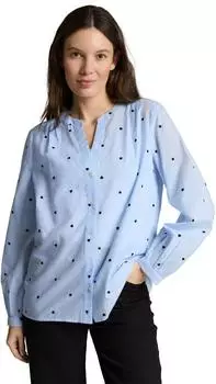 Tom Tailor Bluse (1049804) blue heart design