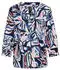 Cecil 3/4 Arm Tunika mit Blattprint (B346534) universal blau