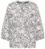 Cecil 3/4 Arm Tunika mit Blätterprint (346714) light alabaster white