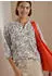 Cecil 3/4 Arm Tunika mit Blätterprint (346714) light alabaster white