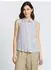 Tom Tailor Bluse blau/weiß