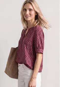 Street One Kurzarmbluse aus softer Viskose (A346809) blush berry