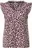 Street One Frauen Blusentop mit V-Neck und Leo-Print in Beige Gr: (F34677627821)