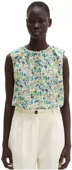 Marc O'Polo Blusentop aus Baumwolle-Voile (41138950) light beige/mischfarben