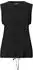 Street One Frauen Blusentop mit Rundhals und Tape-Detail in Schwarz Gr: (A34673910001)