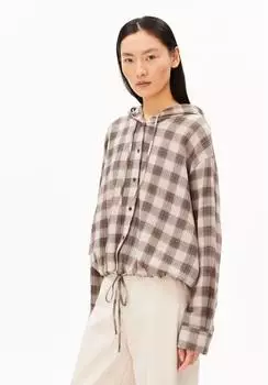 armedangels KARIERTE BLUSE MIT KAPUZE |Bio-Baumwoll Mix - mehrfarbig ( ) (30008652-3782)