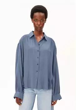 armedangels EFINARAA ECOVERO BLUSE | 100% LENZING™ ECOVERO™ Viskose - blau ( ) (30008601-3636)