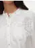 Vero Moda VMTUESDAY L/S Detail Top WVN Langarmbluse (92478321) snow white