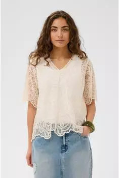 Culture Juko Bluse offwhite