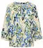 Cecil 3/4-Arm Bluse mit Turn-Up und Print (B346804) cashmere beige