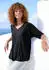 Lascana Plisseeshirt figurumspielend (50642505) schwarz
