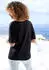 Lascana Plisseeshirt figurumspielend (50642505) schwarz