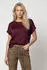 Monari Slip-on Bluse Schmuckpatch Regular Fit (33175447) schwarz bordeaux