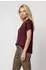 Monari Slip-on Bluse Schmuckpatch Regular Fit (33175447) schwarz bordeaux